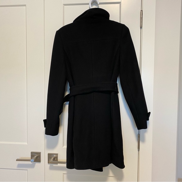 FREE SHIPPING ⚡️ Aritzia Babaton Bromley Wool Coat - Black - Picture 6 of 11